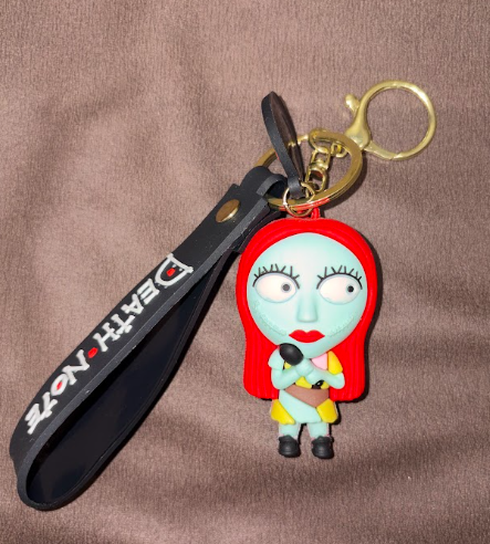Nightmare Before Christmas Death Note Keychain