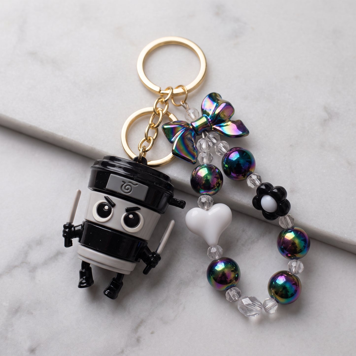 Ninja Resin Bag Charm