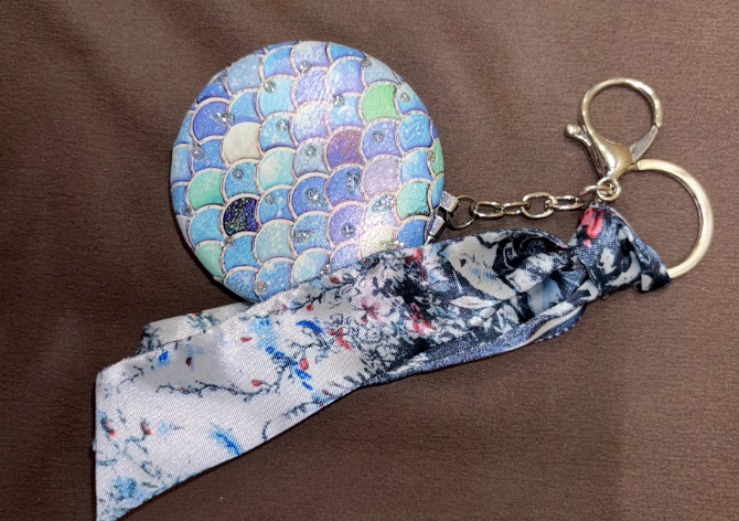 Round Mirror Bagcharms