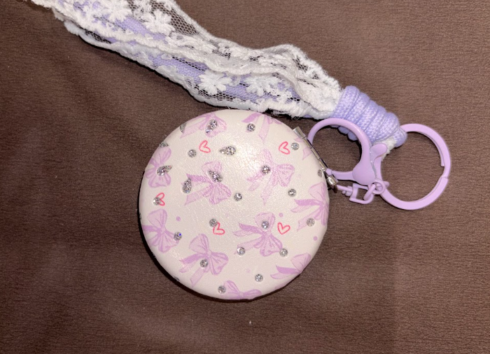 Round Mirror Bagcharms