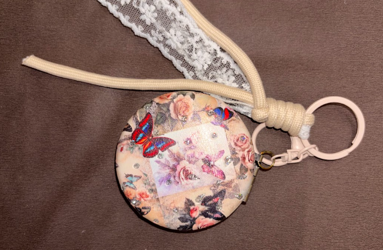 Round Mirror Bagcharms