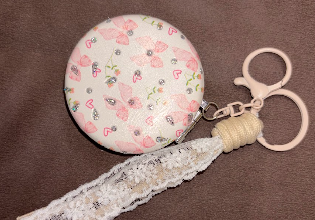 Round Mirror Bagcharms
