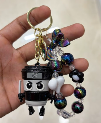 Ninja Resin Bag Charm