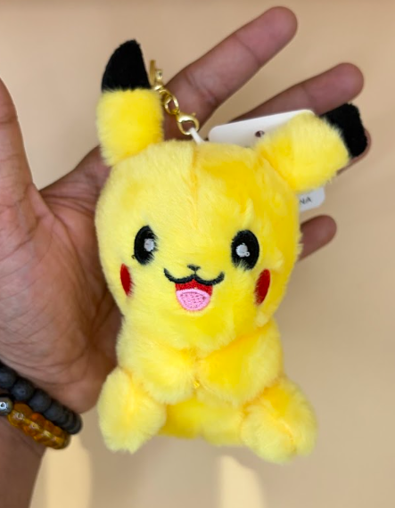 Pikachu Plush Keychain