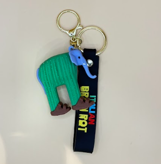Italian Brain Rot Keychain