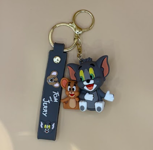 Tom & Jerry Cartoon Keychain