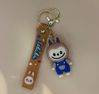 Labubu Wolf Keychain