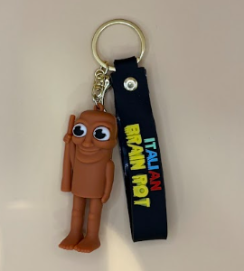 Italian Brain Rot Keychain
