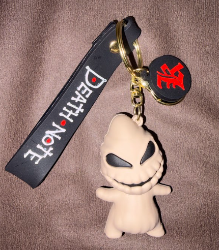 Nightmare Before Christmas Death Note Keychain