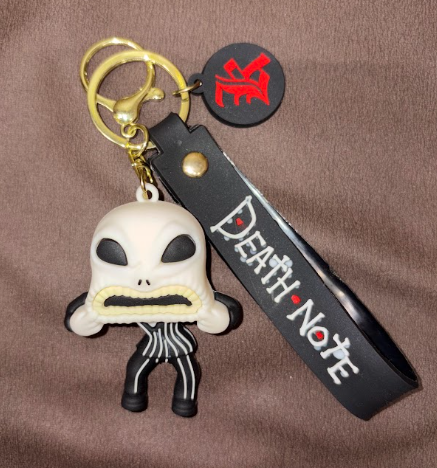 Nightmare Before Christmas Death Note Keychain