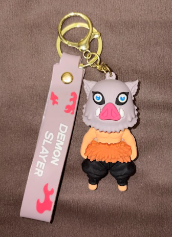 Demon Slayer Silicon Keychain