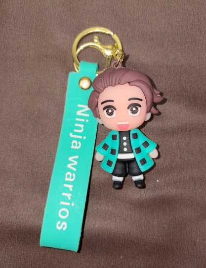 Demon Slayer Silicon Keychain