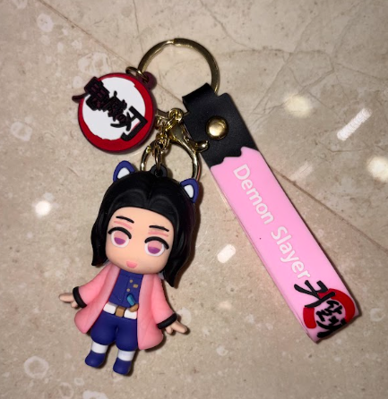Demon Slayer Silicon Keychain